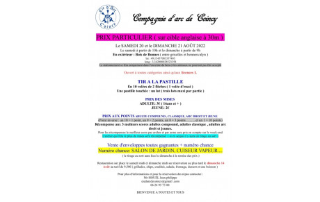 prix particulier